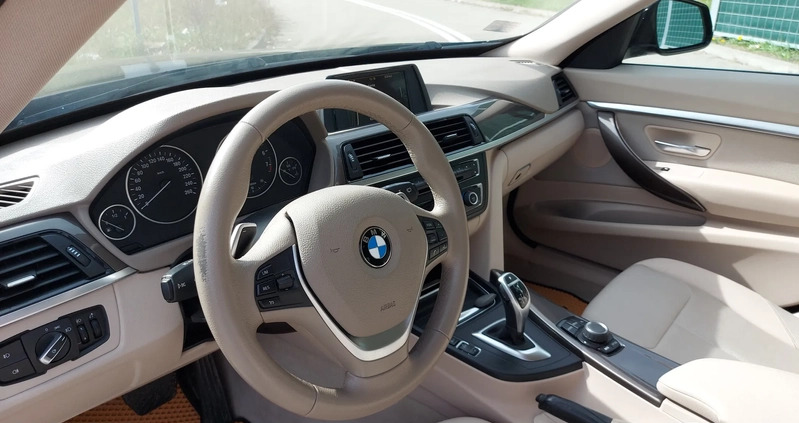 BMW Seria 3 cena 75500 przebieg: 184000, rok produkcji 2014 z Biała Rawska małe 46